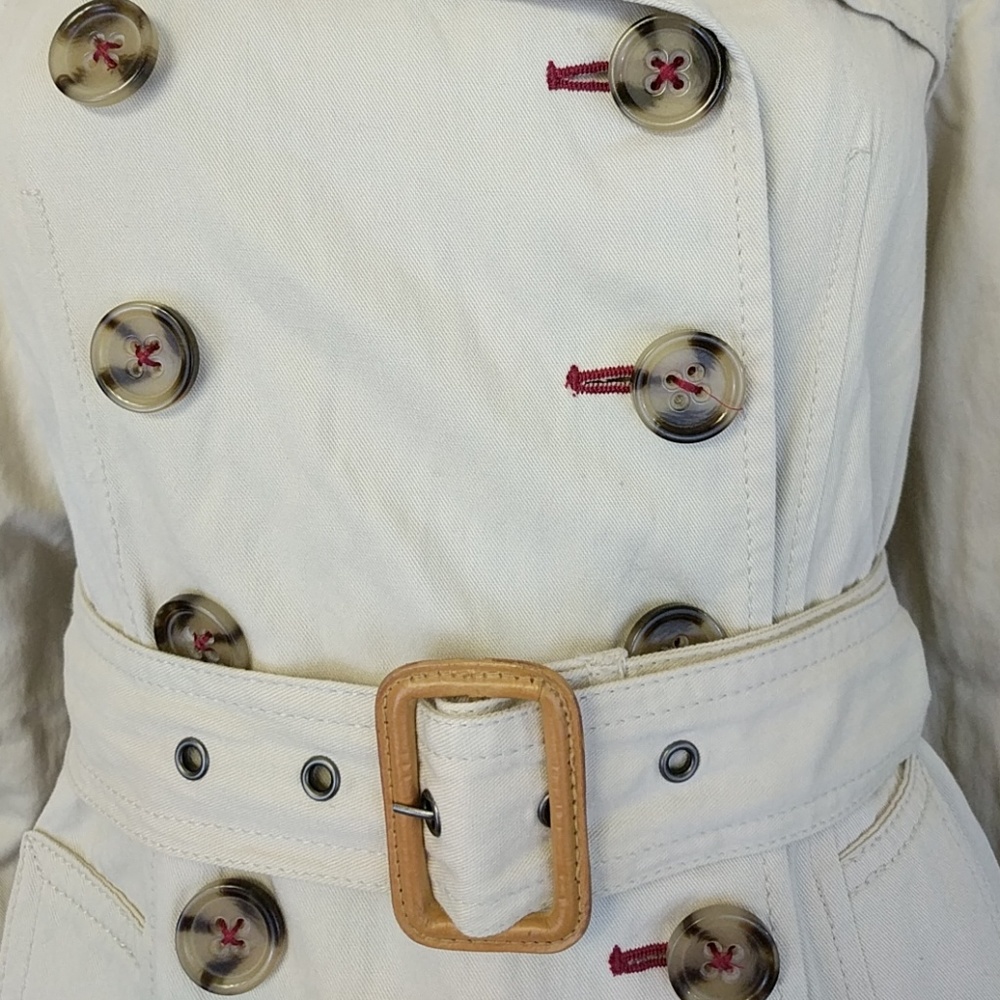 Banana Republic Double Breasted Trenchcoat XS P - Picture 3 of 8